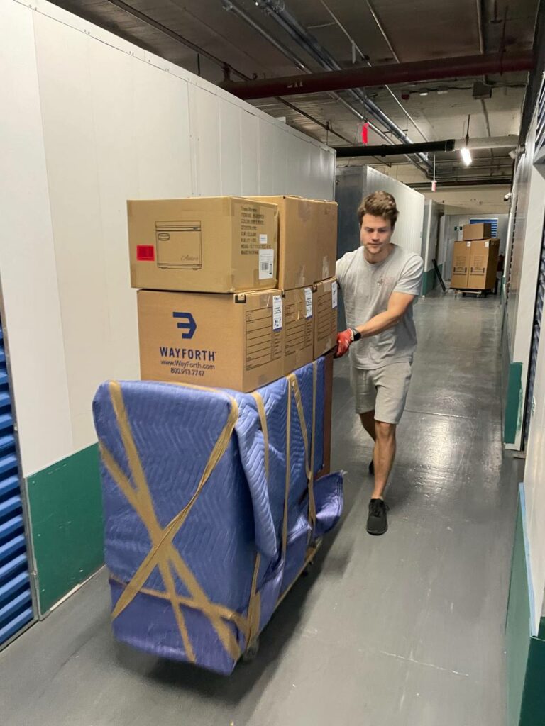 How to move a fridge